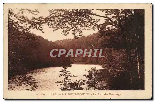 Ansichtskarte AK La Bourboule Le Lac du Barrage