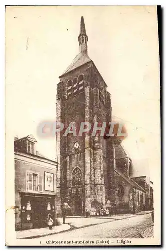 Ansichtskarte AK Chateauneuf sur Loire Loiret L'Eglise