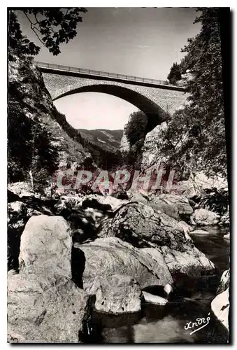 Ansichtskarte AK Les Belles Alpes Francaises Route de Villard de Lans a Pont en Royans Pont de la Goule Noire