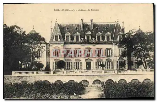 Cartes postales Odenas Rhone Chateau de Nervers