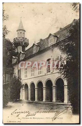 Ansichtskarte AK Chateau de Montpeyroux Puy Guillaume