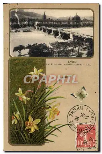Cartes postales Lyon Le Pont de la Guillotiere
