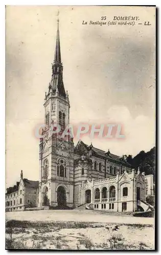 Cartes postales Domremy La Basilique cote nord est