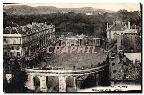 Cartes postales Nancy Hemicycle de la Carriere