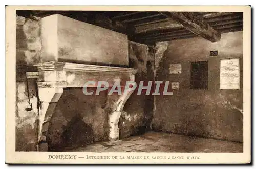 Cartes postales Domremy Interieur de la Maison de Sainte Jeanne D'Arc