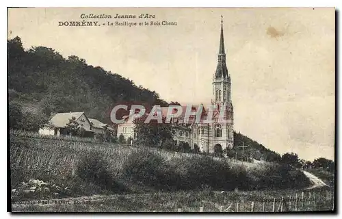 Cartes postales Collection Jeanne D'Arc Domremy La Basilique et le Bois Chenu