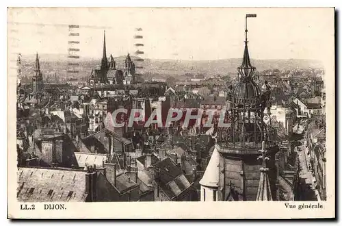 Cartes postales Dijon Vue generale