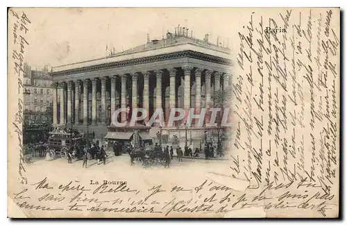 Cartes postales Paris La bourse