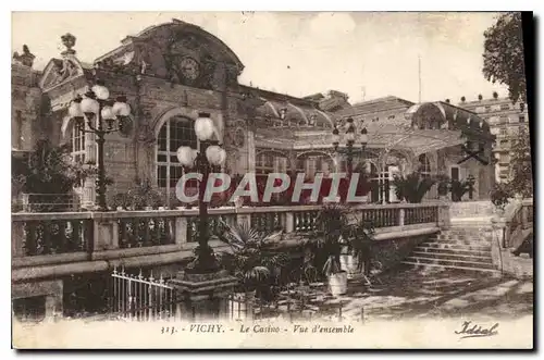 Cartes postales Vichy Le Casino Vue d'Ensemble