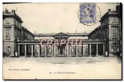 Cartes postales Le palais de Compiegne