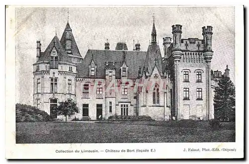 Ansichtskarte AK Collection du Limousin Chateau de Bort facade E