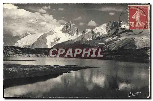 Cartes postales Coll les Hautes Alpes La Grave Plateau d'En Paris Le Lac Noir