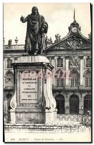 Cartes postales Nancy Statue de Stanislas