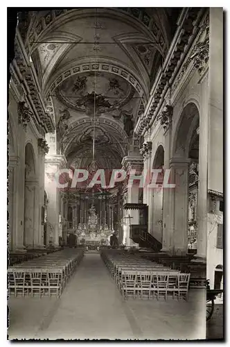 Cartes postales Sospel Eglise Saint Michel Interieur