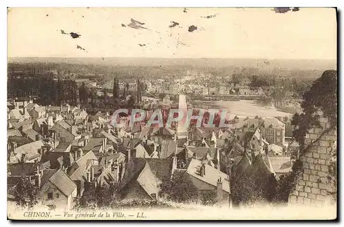 Cartes postales Chinon Vue generale de la Ville