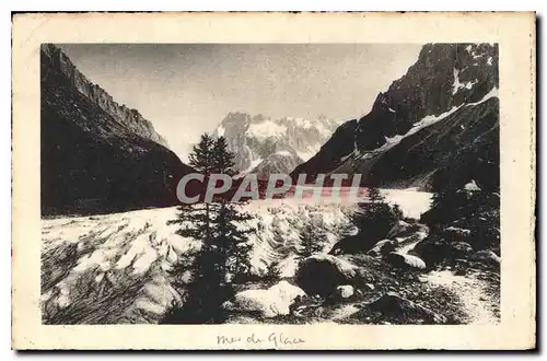 Cartes postales Chamonix La Mer de glace