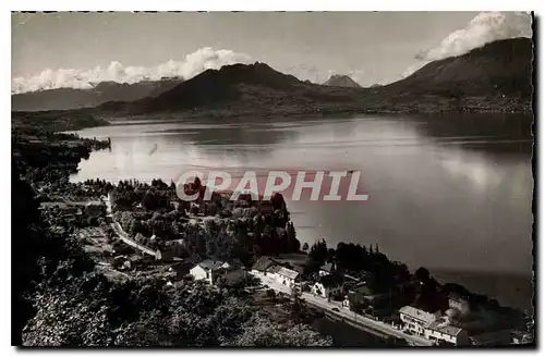 Cartes postales Lac d'Annecy Chavoires au fond le Col de Leschaux