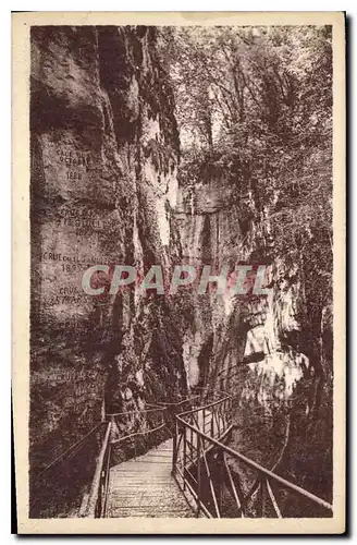 Ansichtskarte AK Env d'Annecy Les Gorges du Fier