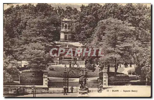 Cartes postales Dijon Square Darcy