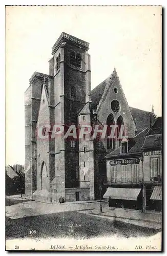 Cartes postales Dijon L'Eglise Saint Jean