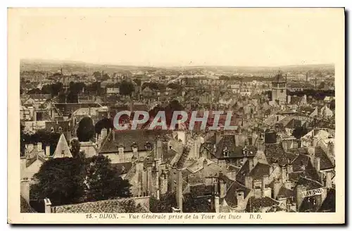 Cartes postales Dijon Vue generale prise de la Tour des Ducs