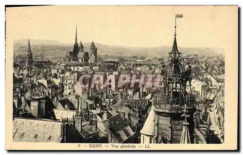 Cartes postales Dijon Vue generale