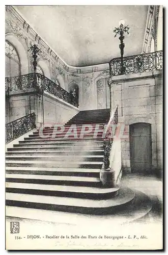 Cartes postales Dijon Escalier de la Salle des Etats de Bourgogne