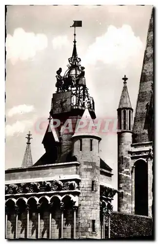 Ansichtskarte AK Duon Cote d'Or Le Jacquemart de l'Eglise Notre Dame