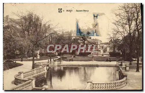 Cartes postales Dijon Square Darcy