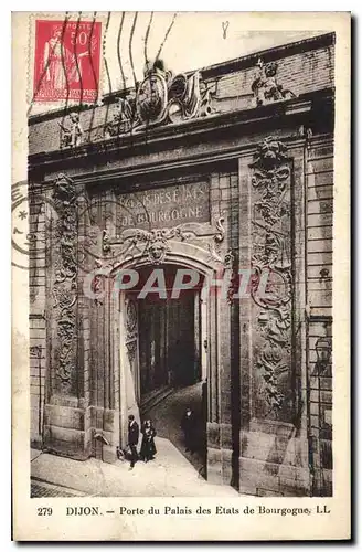 Cartes postales Dijon Porte du Palais des Etats de Bourgogne