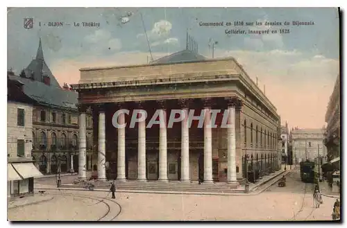 Cartes postales Dijon Le Theatre