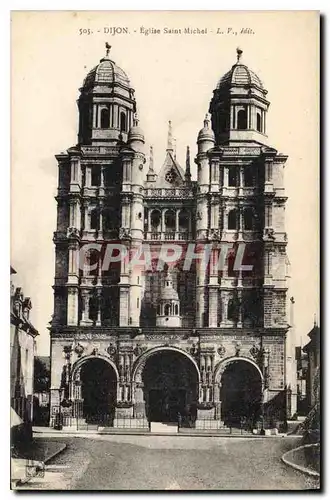 Cartes postales Dijon Eglise Saint Michel