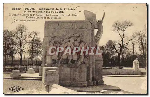 Ansichtskarte AK Dijon Monument de la Victoire et du Souvenir