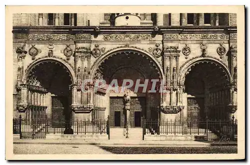 Ansichtskarte AK La Douce France Dijon Cote d'Or Eglise Saint Michel Le Portail