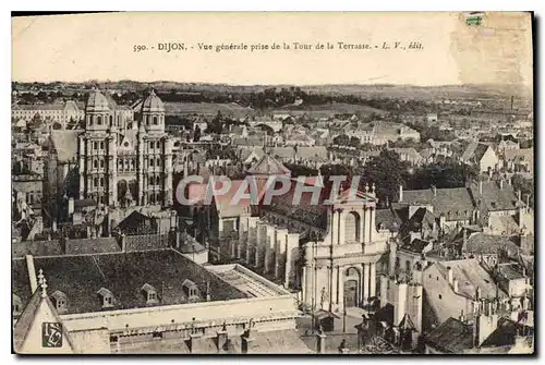 Ansichtskarte AK Dijon Vue generale prise de la Tour de la Terrasse