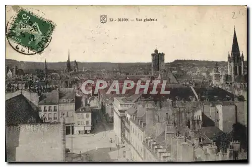 Cartes postales Dijon Vue generale