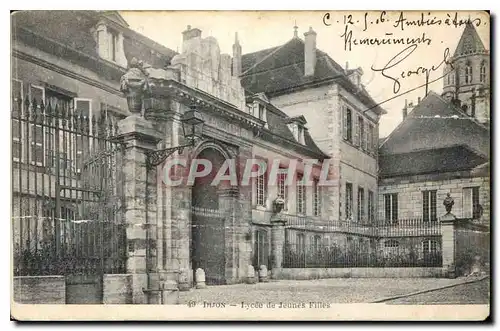 Cartes postales Dijon Lycee de Jeunes Filles