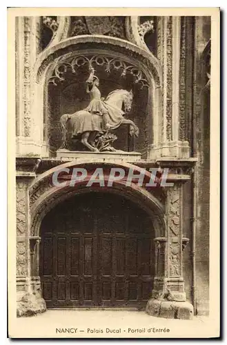 Cartes postales Nancy Palais Ducal Portail d