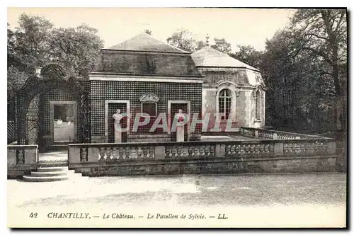 Ansichtskarte AK Chantilly Le Chateau Le Pavillon de Sylvie