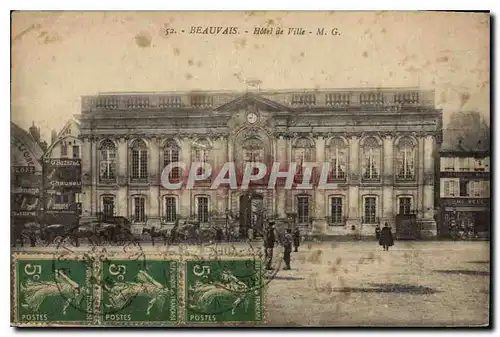 Cartes postales Beauvais Hotel de Ville