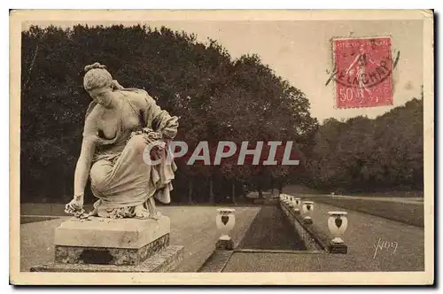 Cartes postales Chateau de Chantilly Le Parc et Proserpine par Chapu