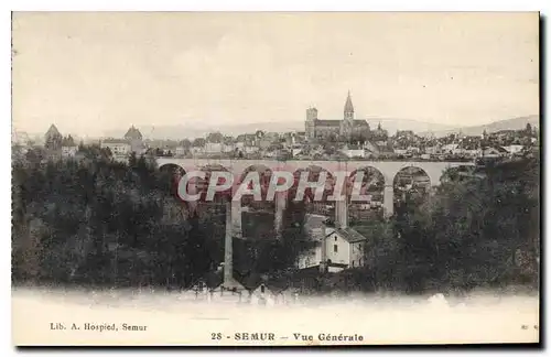 Cartes postales Semur Vue Generale