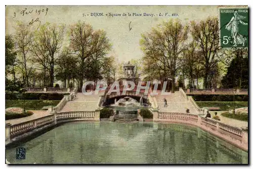 Cartes postales Dijon Square de la Place Darcy