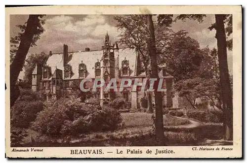 Cartes postales Beauvais Le Palais de Justice