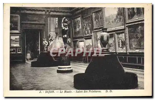 Cartes postales Dijon Le Musee Salon des Peintures