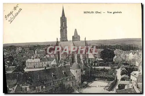 Ansichtskarte AK Senlis Oise Vue generale