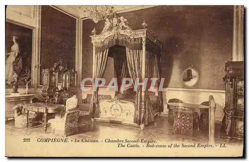 Ansichtskarte AK Compiegne Le Chateau Chambre Second Empire