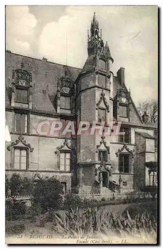 Ansichtskarte AK Beauvais Le Palais de Justice Facade Cote droit