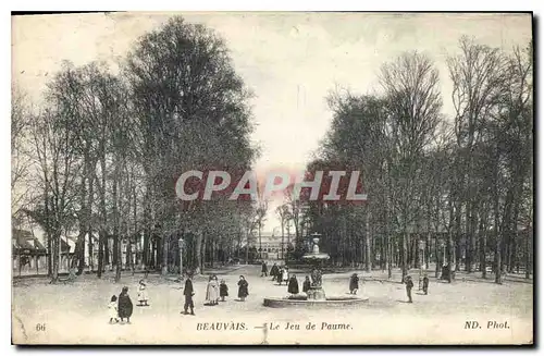 Cartes postales Beauvais Le Jeu de Paume