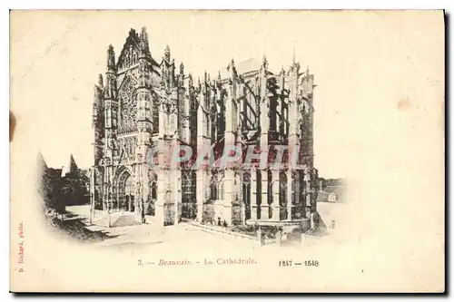 Cartes postales Beauvais La Cathedrale